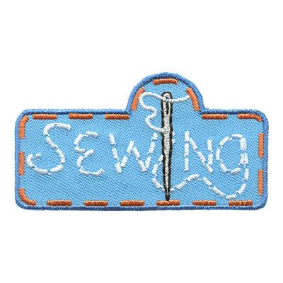 Sewing Fun Patch (blue)