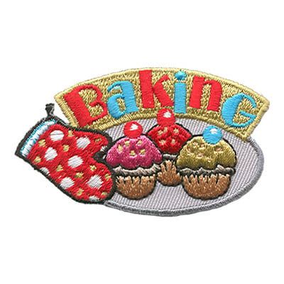 Baking Fun Patch - cupcake and oven mit