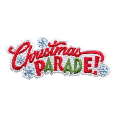 Christmas Parade Fun Patch - Snowflakes