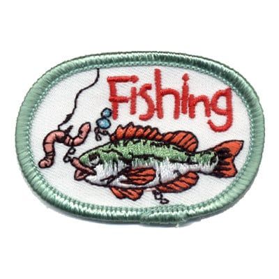 Fishing Fun Patch - (worm hook)