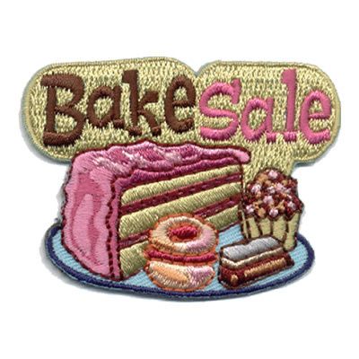 Bake Sale Fun Patch - Pink