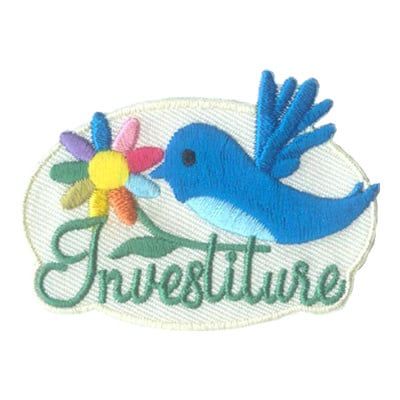 Investiture Fun Patch - Blue Bird