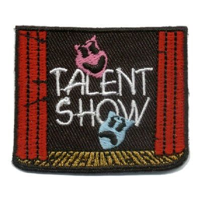 Talent Show Fun Patch - masks