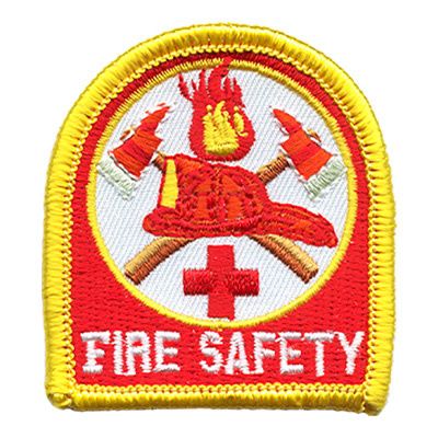Fire Safety Fun Patch