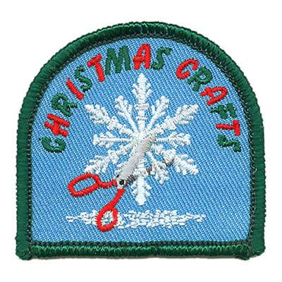 Christmas Crafts Fun Patch - w/scissors