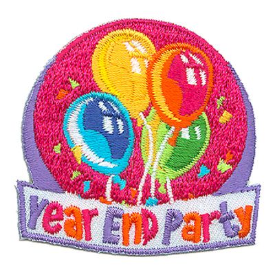 Year End Party Fun Patch (Balloons)