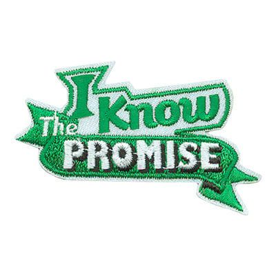 I Know the Promise Fun Patch - green