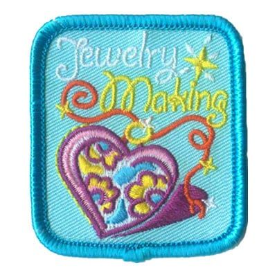 Jewelry Making Fun Patch - square