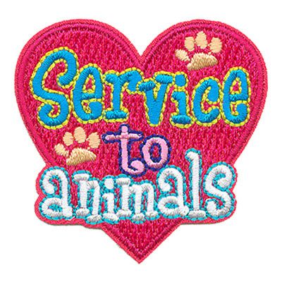 Service to Animals Fun Patch