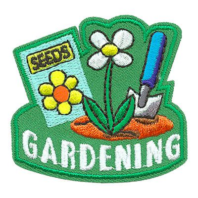 Gardening Fun Patch (Green)