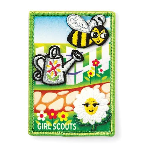 Welcome to the Daisy Flower Garden Journey Award Patch Set