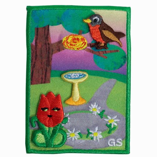Daisy 5 Flowers, 4 Stories, 3 Cheers for Animals Journey Award Patch Set