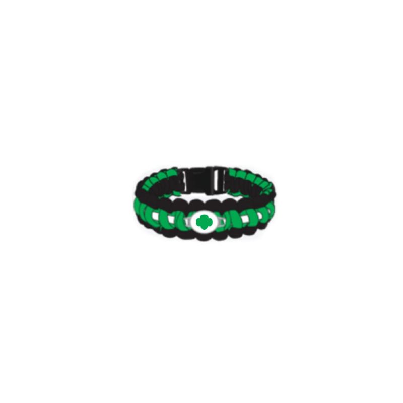 Trefoil Paracord Bracelet