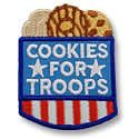 Cookies for Troops Fun Patch