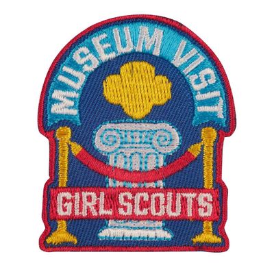 Museum Visit Iron-On Patch