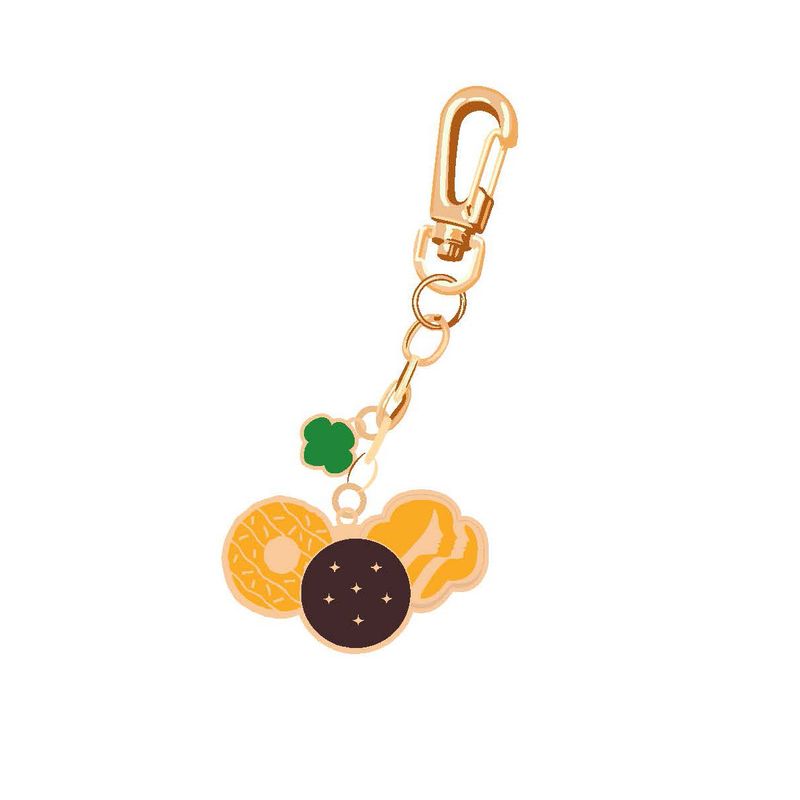 Cookie Keychain Clip