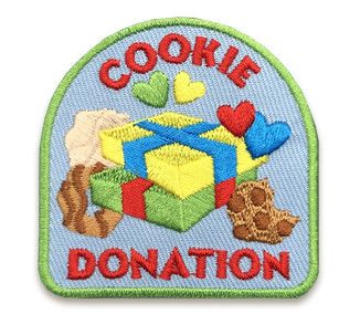 Cookie Donation Fun Patch