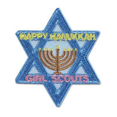 Happy Hanukkah Fun Patch