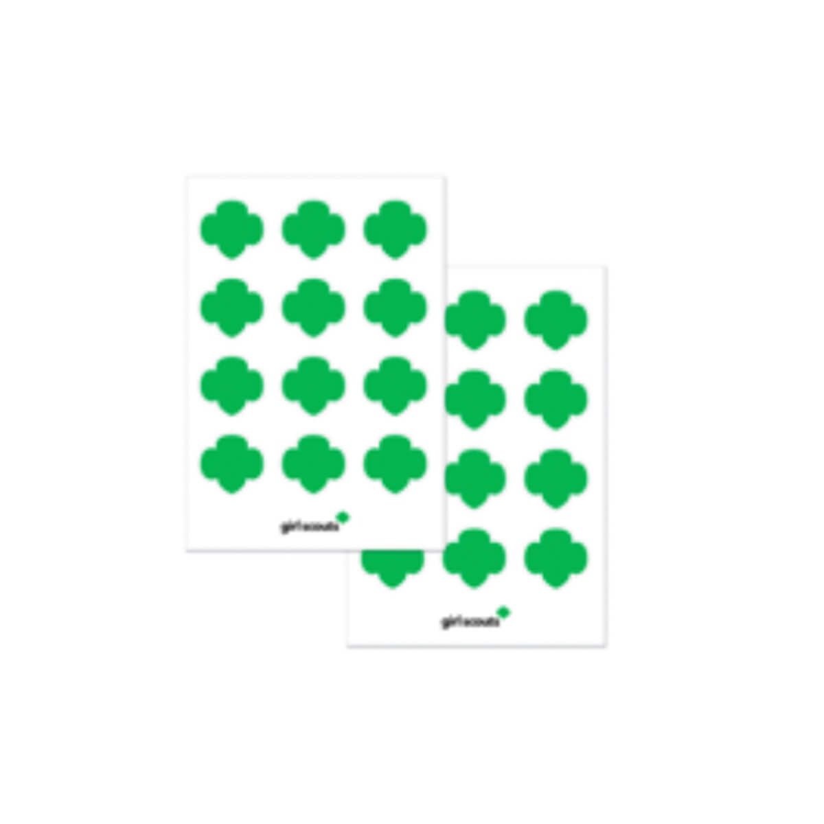 Trefoil Decal Sticker Sheet