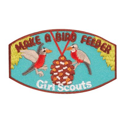 Make a Bird Feeder Iron-On Fun Patch