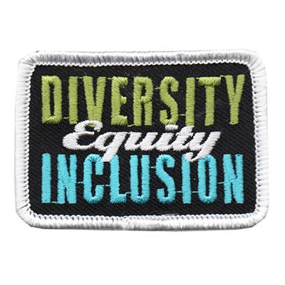 Diversity, Equity, Inclusion Fun Patch