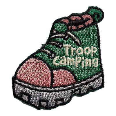 Troop Camping Fun Patch (boot)