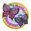 Mother Daughter Butterfly Fun Patch
