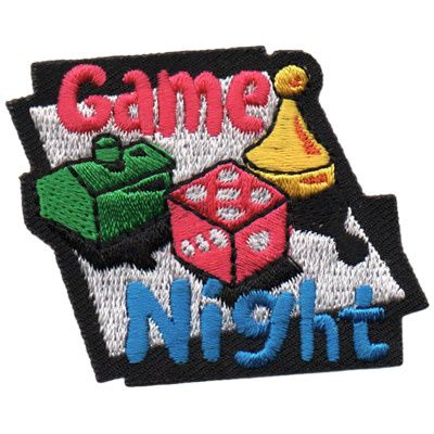 Game Night Fun Patch (black)