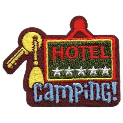 Hotel Camping Fun Patch