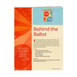 Badge Requirements - Senior Behind The Ballot