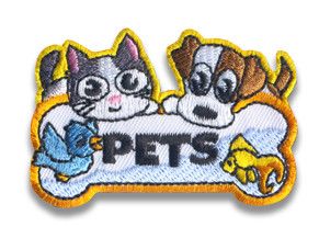 Pets Fun Patch (bone)