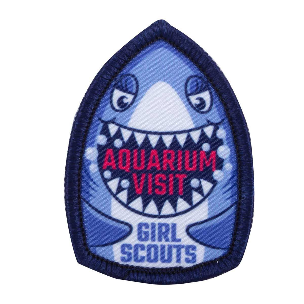 Aquarium Visit Fun Patch - Shark