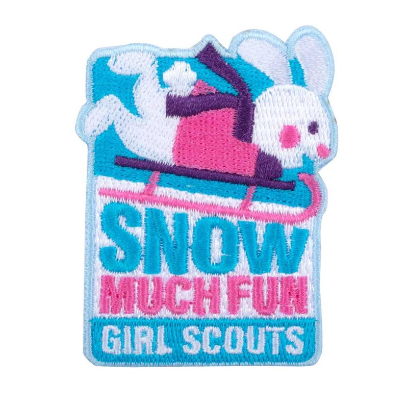 Snow Much Fun Bunny Fun Patch