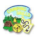 Camping Skills Fun Patch