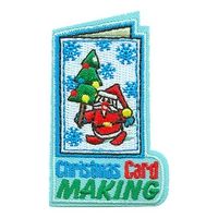 Christmas Card Making Fun Patch