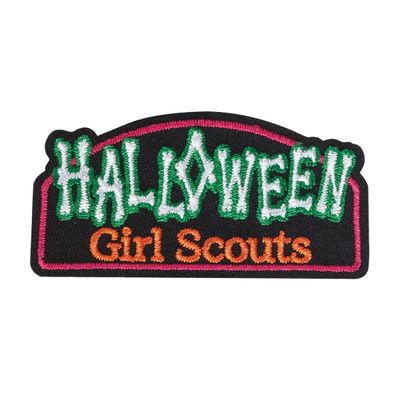 Halloween Fun Patch - Bone Letters