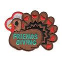 Friendsgiving Turkey Fun Patch