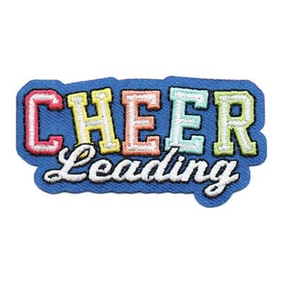 Cheer Leading Fun Patch (blue)