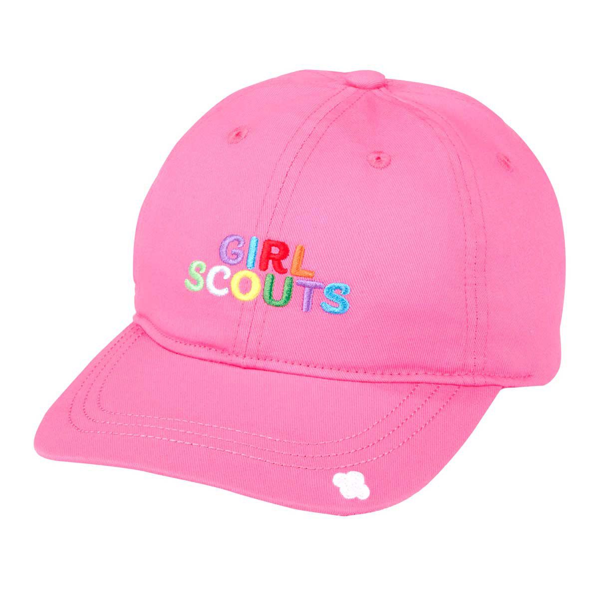 Pink Girl Scouts Baseball Hat
