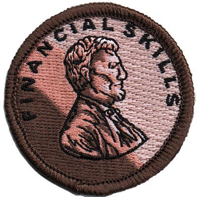 Financial Skills Penny Fun Patch