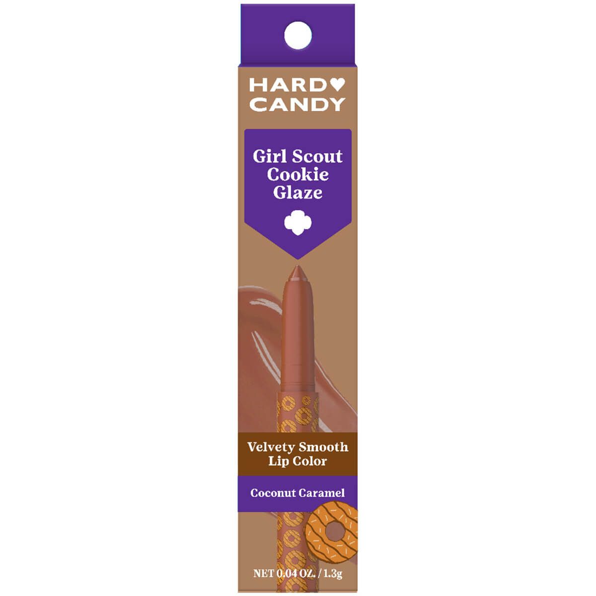 Hard Candy X Girl Scouts Cookie Glaze Lip Marker - Coconut Caramel Samoas