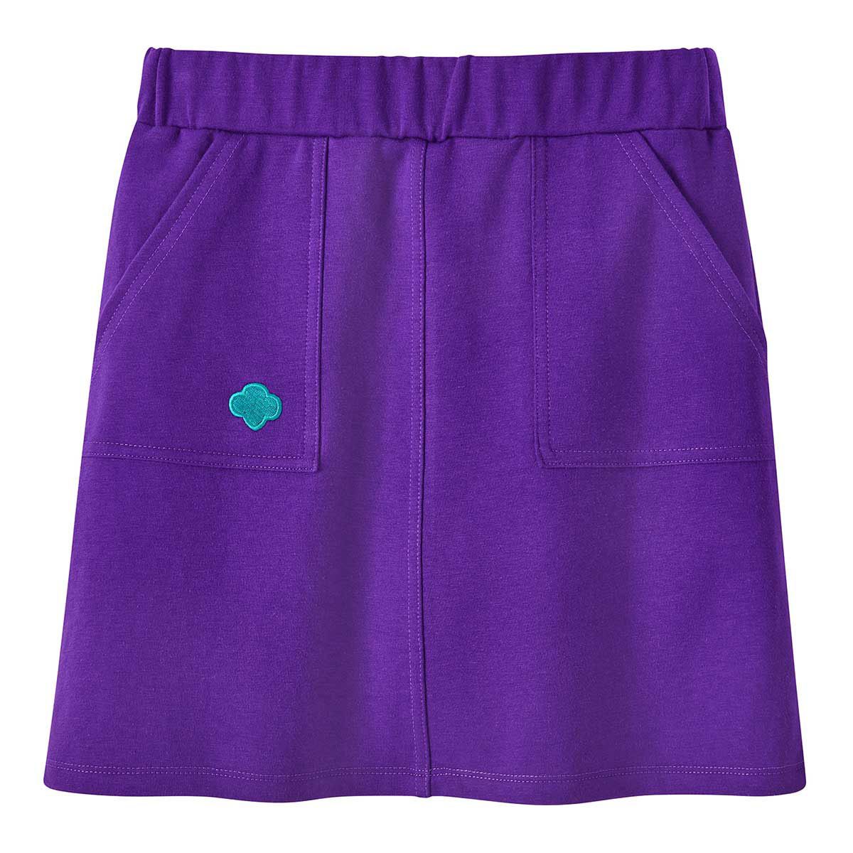 Junior Purple Cargo Skort