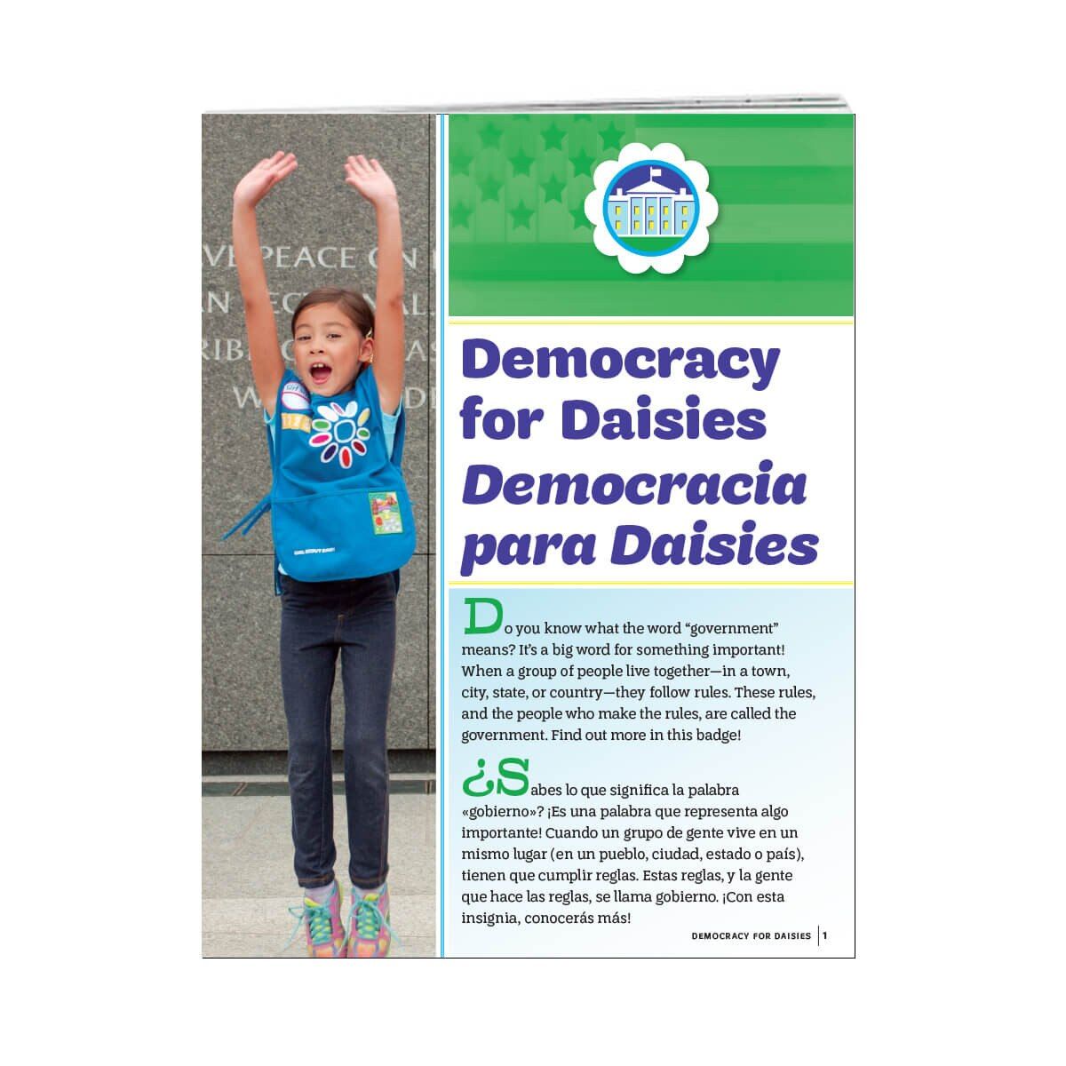 Badge Requirements - Daisy Democracy for Daisies (Bilingual)