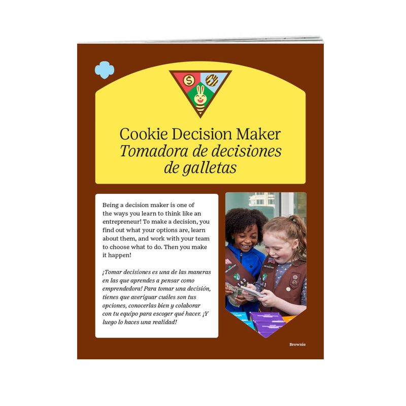 Badge Requirements - Brownie Cookie Decision Maker (Bilingual)