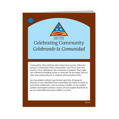 Badge Requirements - Brownie Celebrating Community (Bilingual)