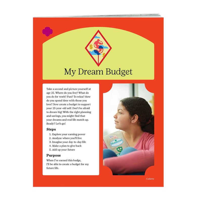 Badge Requirements - Cadette My Dream Budget