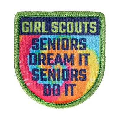 Seniors Dream It Sew-On Fun Patch