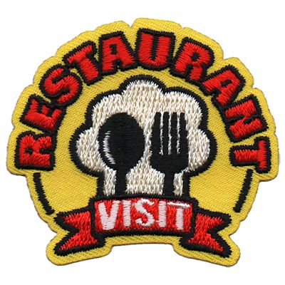 Restaurant Visit Fun Patch