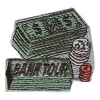 Bank Tour Fun Patch - Green Money