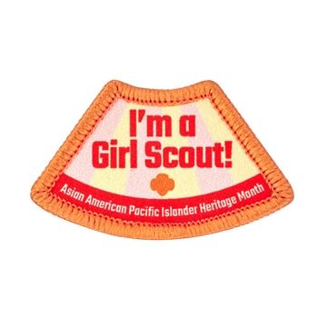 Girl Scouts Asian American Pacific Islander History Month Patch